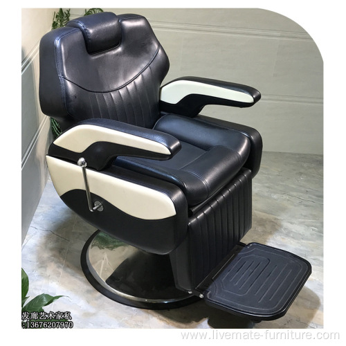 salon furniture modern barber chair, reclining barber chair